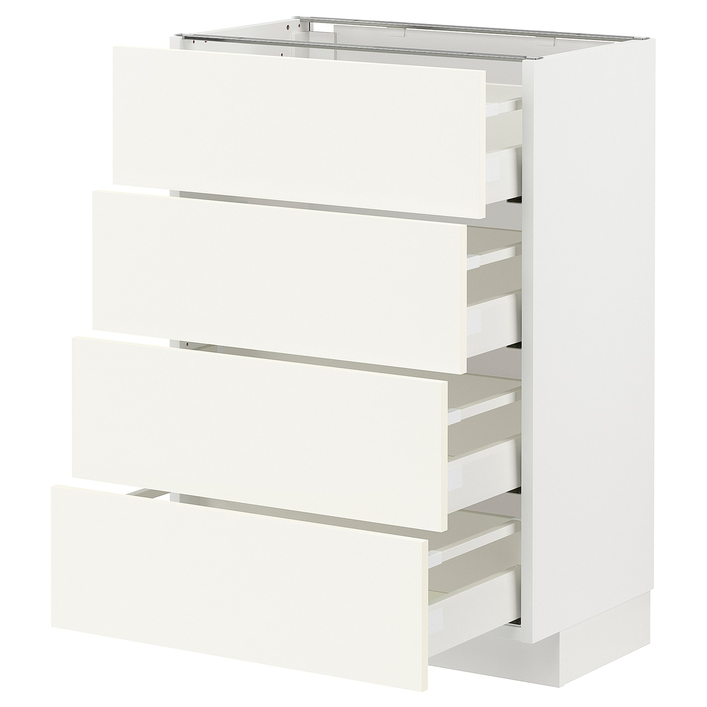 Напольный шкаф  - IKEA METOD MAXIMERA, 88x39,2x60см, белый, МЕТОД МАКСИМЕРА ИКЕА