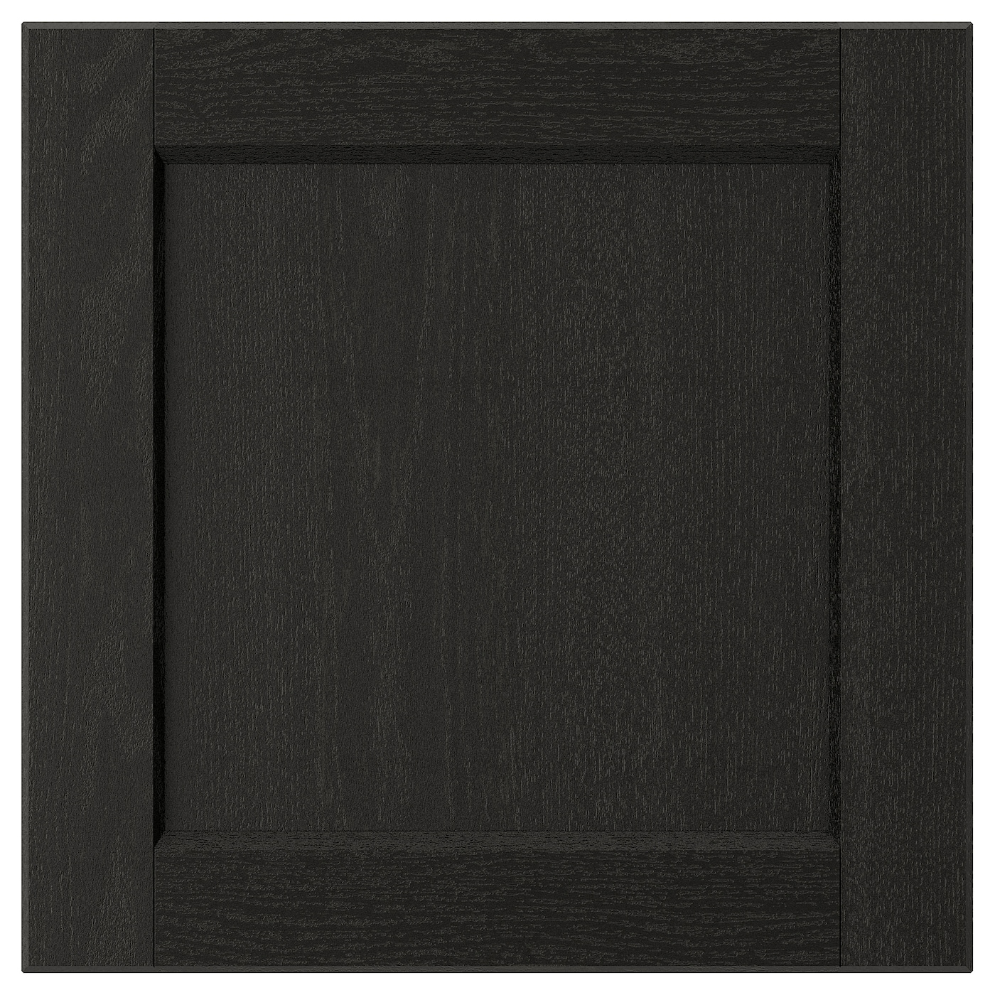 Дверца - IKEA LERHYTTAN, 40х40 см, черный, ЛЕРХЮТТАН ИКЕА