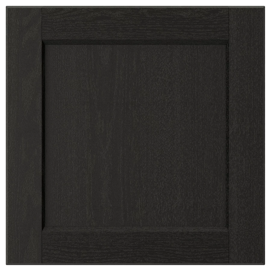 Дверца - IKEA LERHYTTAN, 40х40 см, черный, ЛЕРХЮТТАН ИКЕА (изображение №1)