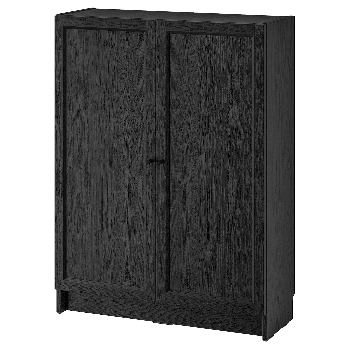 Книжный шкаф -  BILLY / OXBERG IKEA/ БИЛЛИ/ ОКСБЕРГ ИКЕА, 80х30х106 см, черный