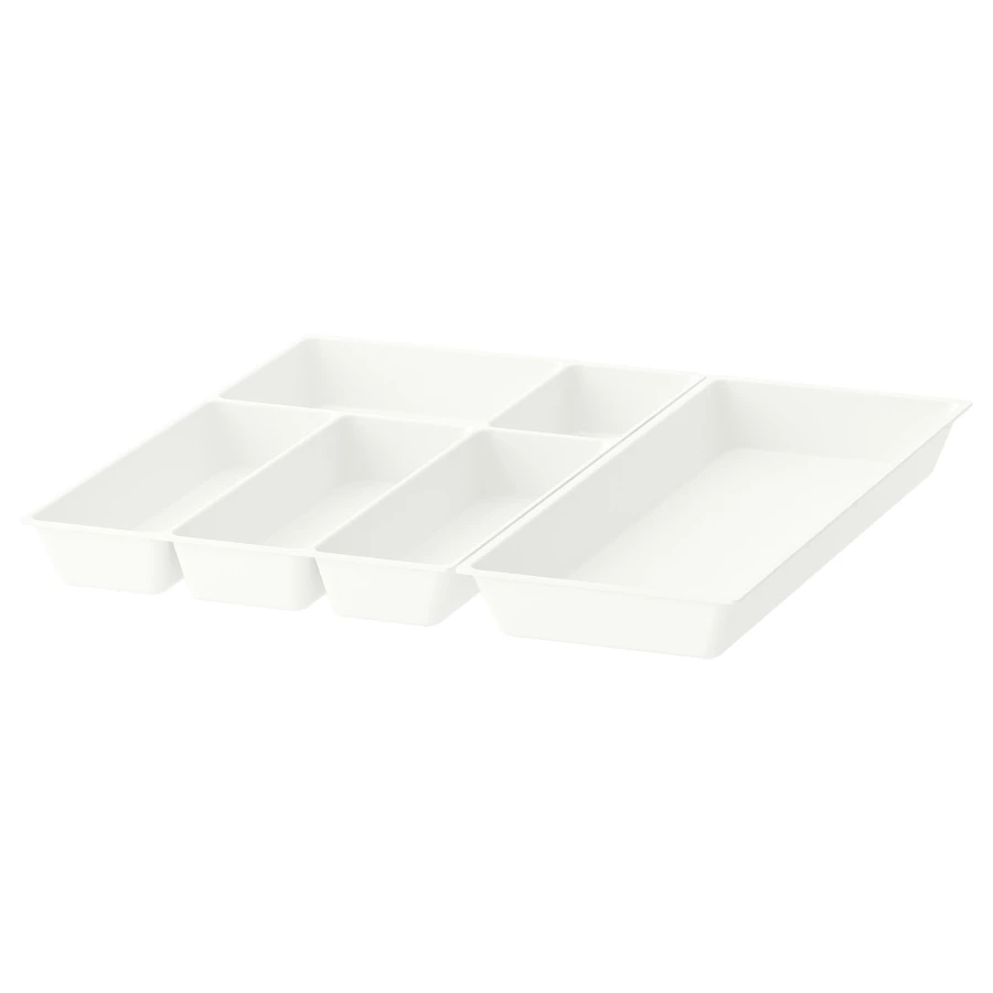 Лоток для столовых приборов - IKEA UPPDATERA, 52х50 см, белый, УППДАТЕРА ИКЕА (изображение №1)