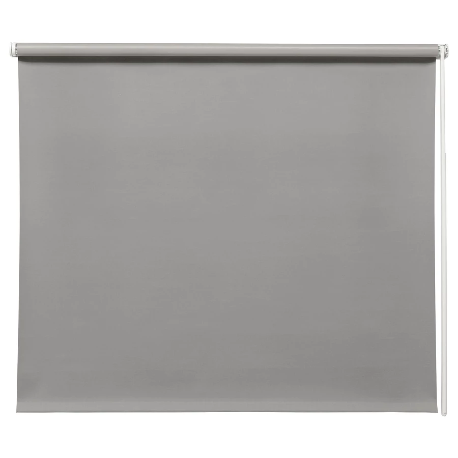 Рулонная штора - IKEA FRIDANS, 195х60 см, серый, ФРИДАНС ИКЕА (изображение №1)