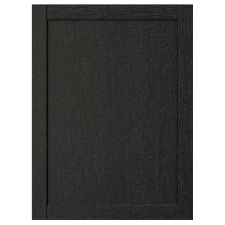 Дверца - IKEA LERHYTTAN, 80х60 см, черный, ЛЕРХЮТТАН ИКЕА (изображение №1)
