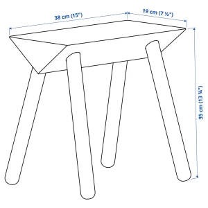 Второе фото. OMMJÄNGE Стул оранжево-красный/с пятнами ИКЕА