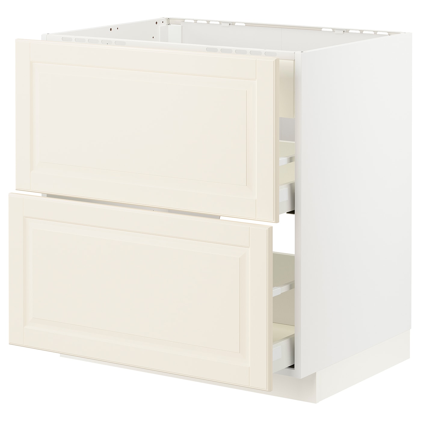 Напольный шкаф - METOD / MAXIMERA IKEA/ МЕТОД/ МАКСИМЕРА ИКЕА,  88х80 см, белый/светло-бежевый