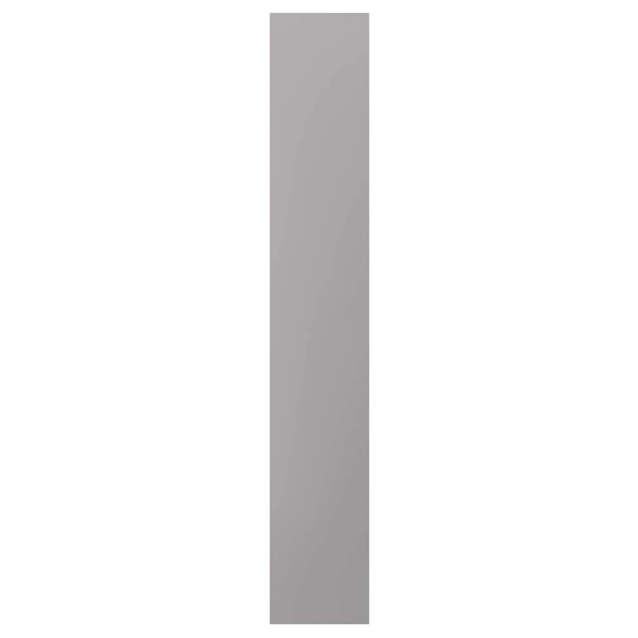 Накладная панель - IKEA BODBYN, 240х39 см, серый, БУДБИН ИКЕА (изображение №1)
