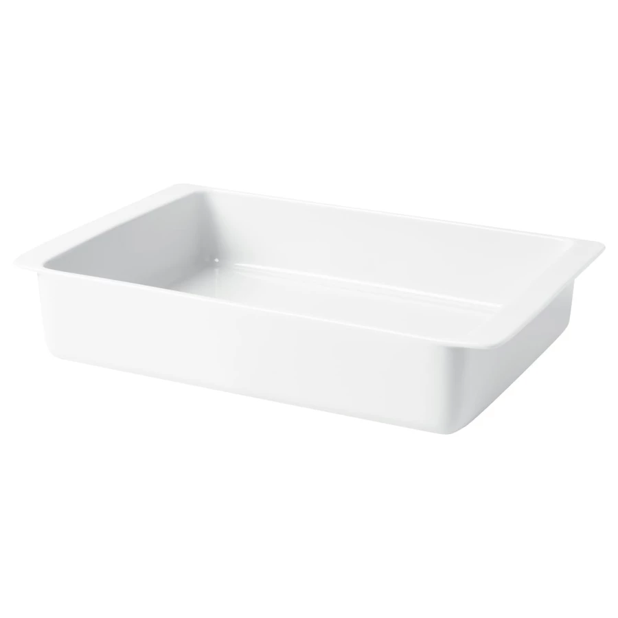 Форма для запекания - IKEA 365+, 28х26 см, белый, ИКЕА 365+ (изображение №1)