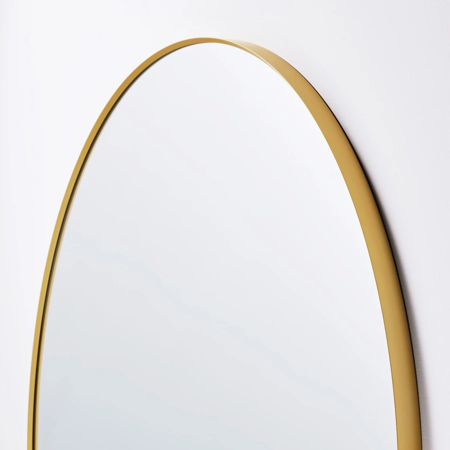 Зеркало - LINDBYN IKEA/ ЛИНДБЮН ИКЕА, золотистый (изображение №4)