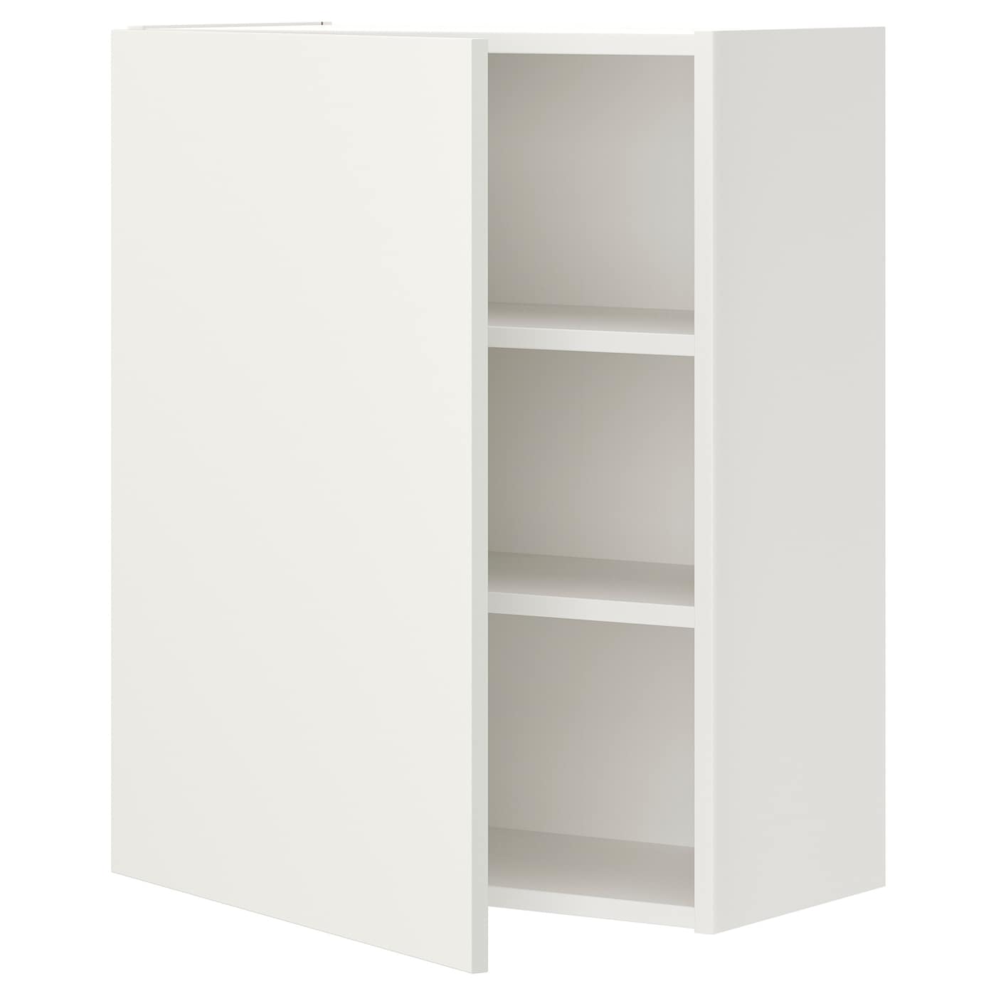 Кухонный навесной шкаф - ENHET IKEA/ ЭНХЕТ ИКЕА, 60х30х75 см, белый