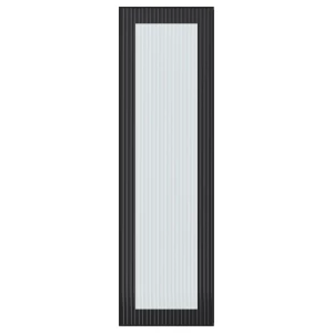 Дверца со стеклом - IKEA HEJSTA, 100х30 см, антрацит, ХЕЙСТА ИКЕА