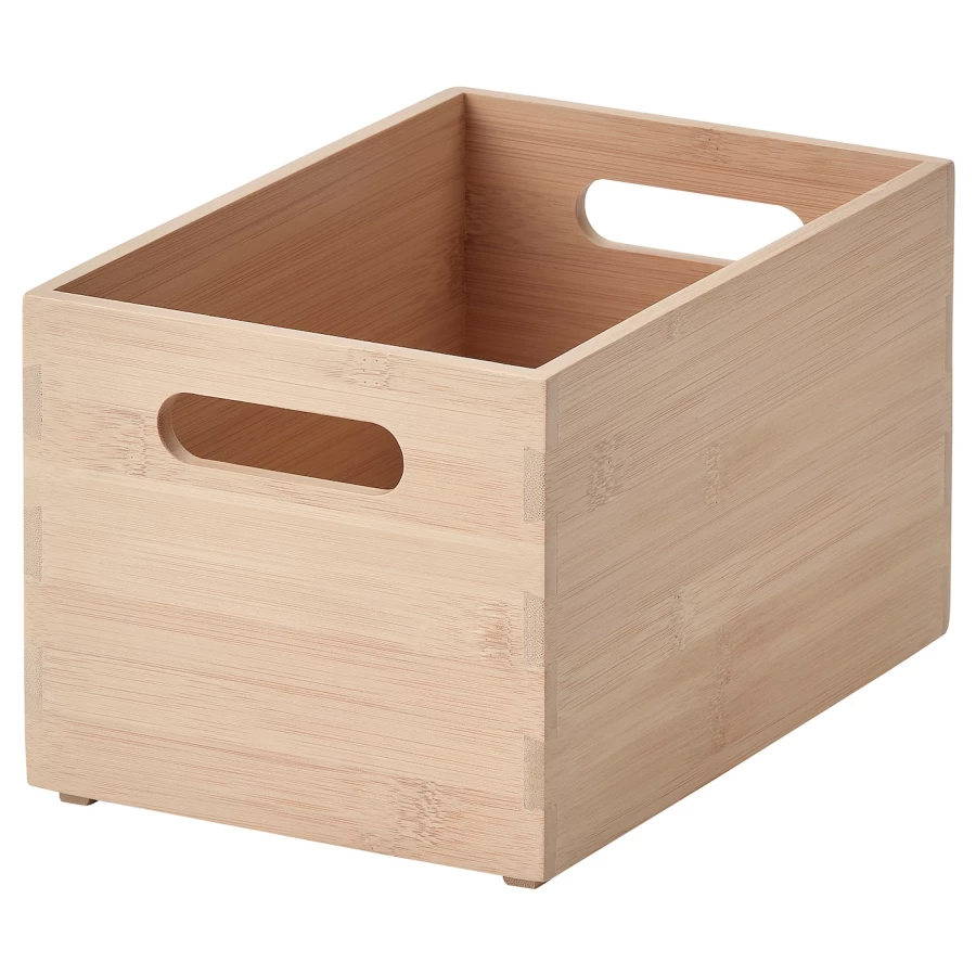 Ящик для хранения - UPPDATERA IKEA/УППДАТЕРА ИКЕА, 16x24x15 см, бежевый (изображение №1)