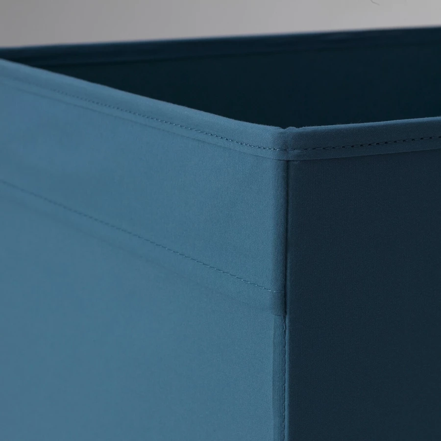 Коробка - DRÖNA/ DRОNA IKEA/ ДРЕНА ИКЕА, 33х33 см, синий (изображение №3)