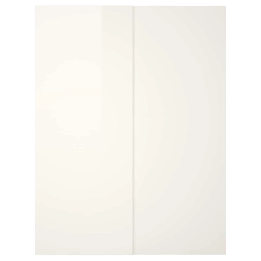 Пара рам раздвижных дверей - HASVIK IKEA/ ХАСВИК ИКЕА, 150х236 см, белый (изображение №1)