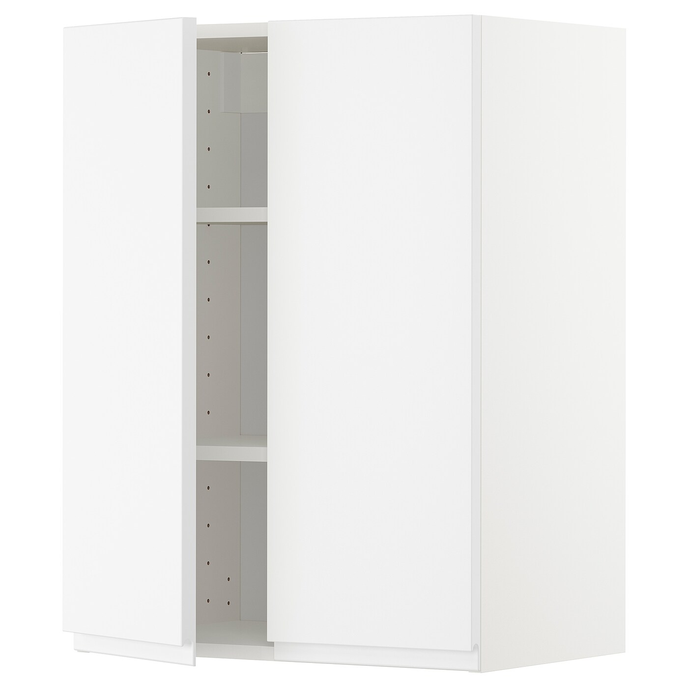 Навесной шкаф с полкой - METOD IKEA/ МЕТОД ИКЕА, 80х60 см,  белый