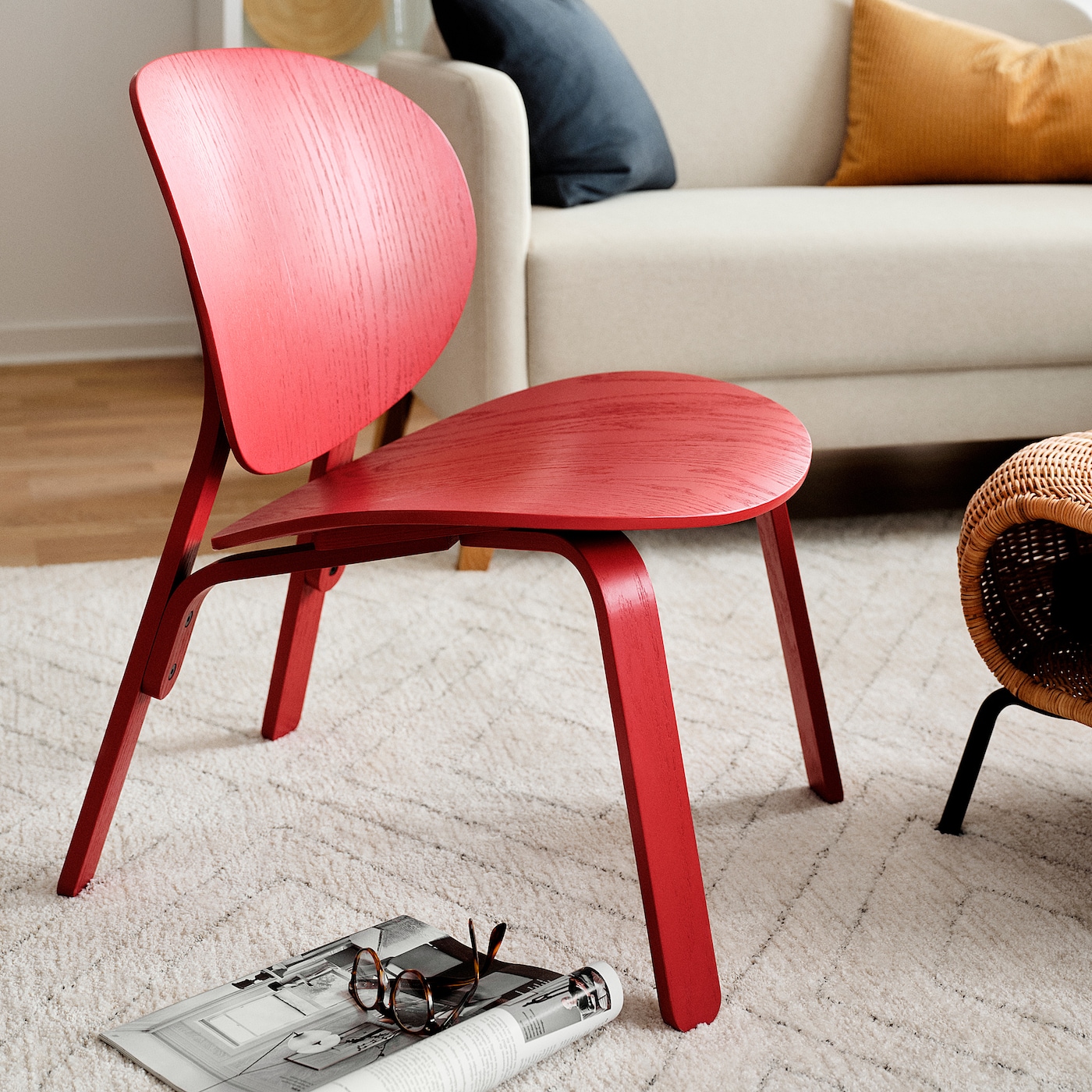 Деревянный стул - IKEA FRÖSET/FROSET/ФРЕСЕТ ИКЕА, 57х59х74 см