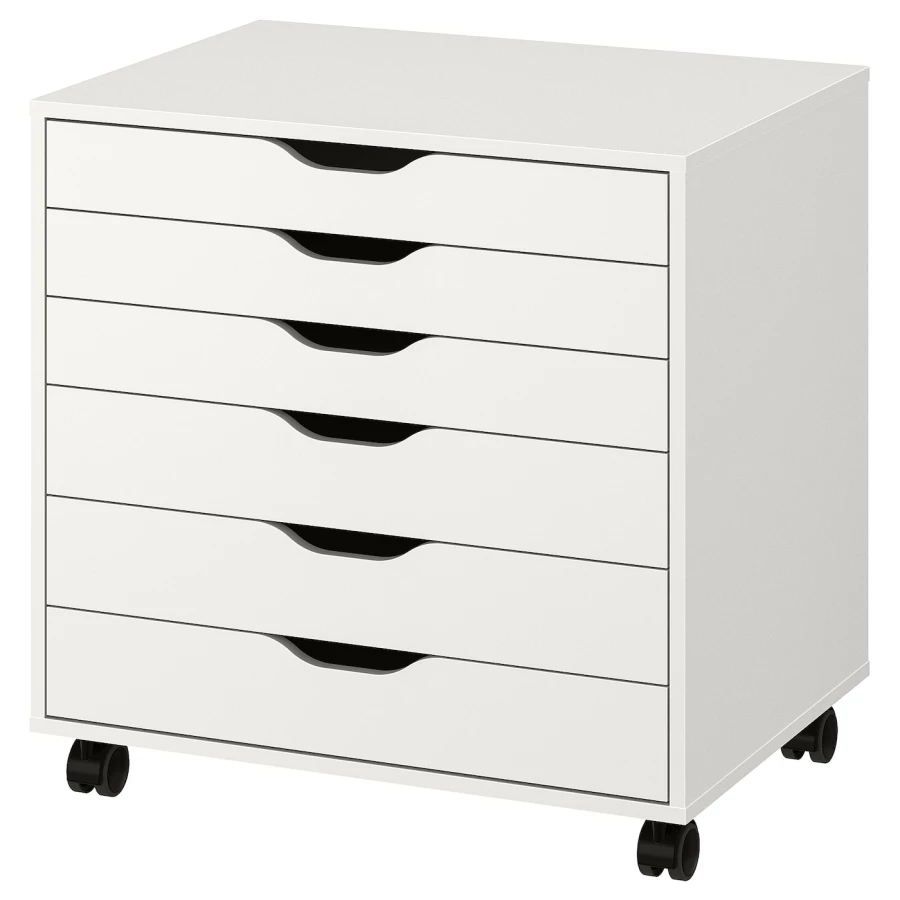 Блок хранения - IKEA ALEX, 67x66 см, белый, АЛЕКС ИКЕА (изображение №1)