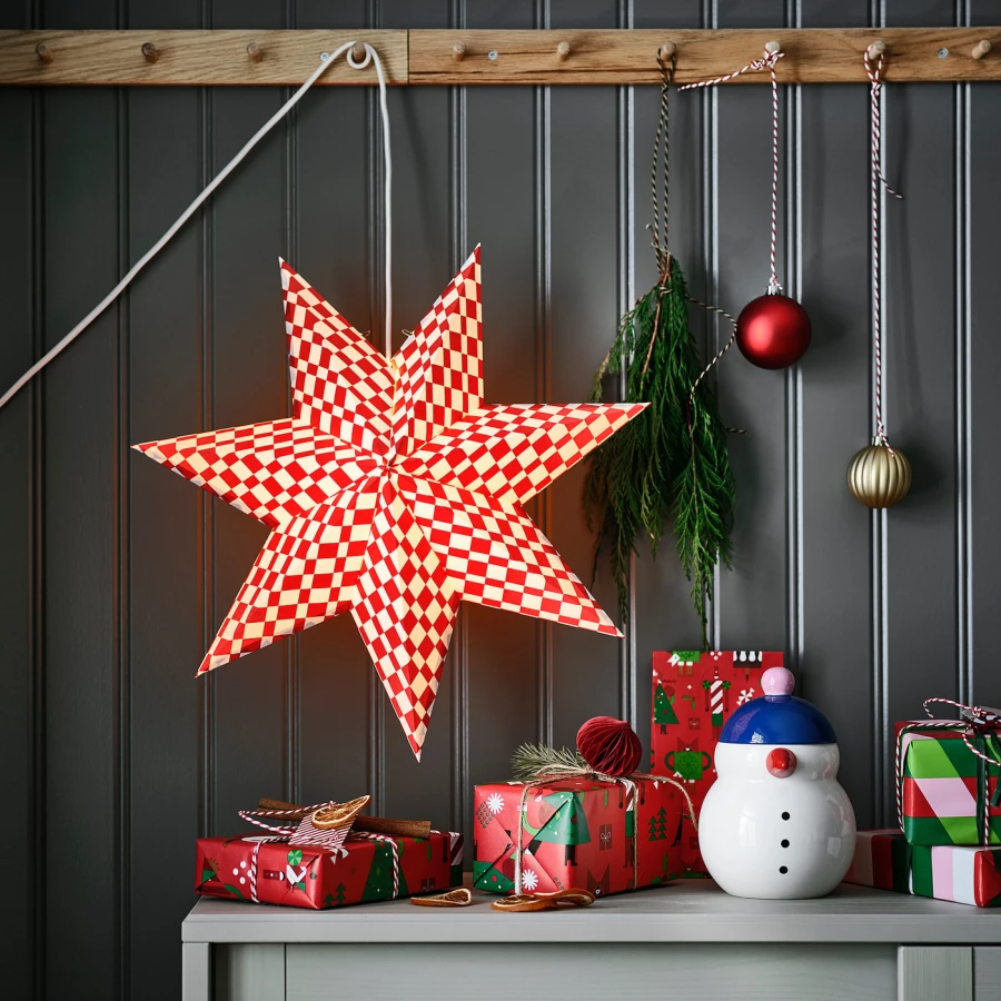 IKEA STRÅLA/СТРОЛА Интерьерное украшение, 48 см (изображение №5)