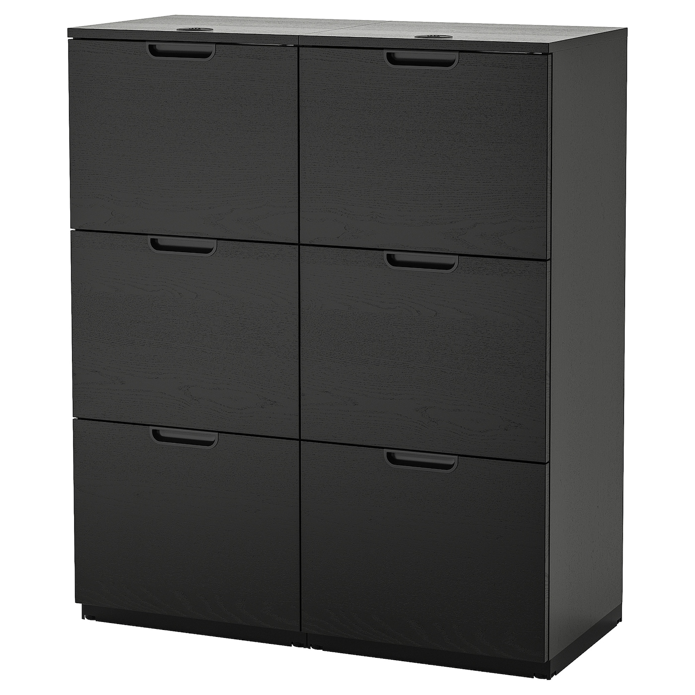 Комбинация с ящиками - IKEA GALANT/ГАЛАНТ ИКЕА, 120х45х102 см, черный