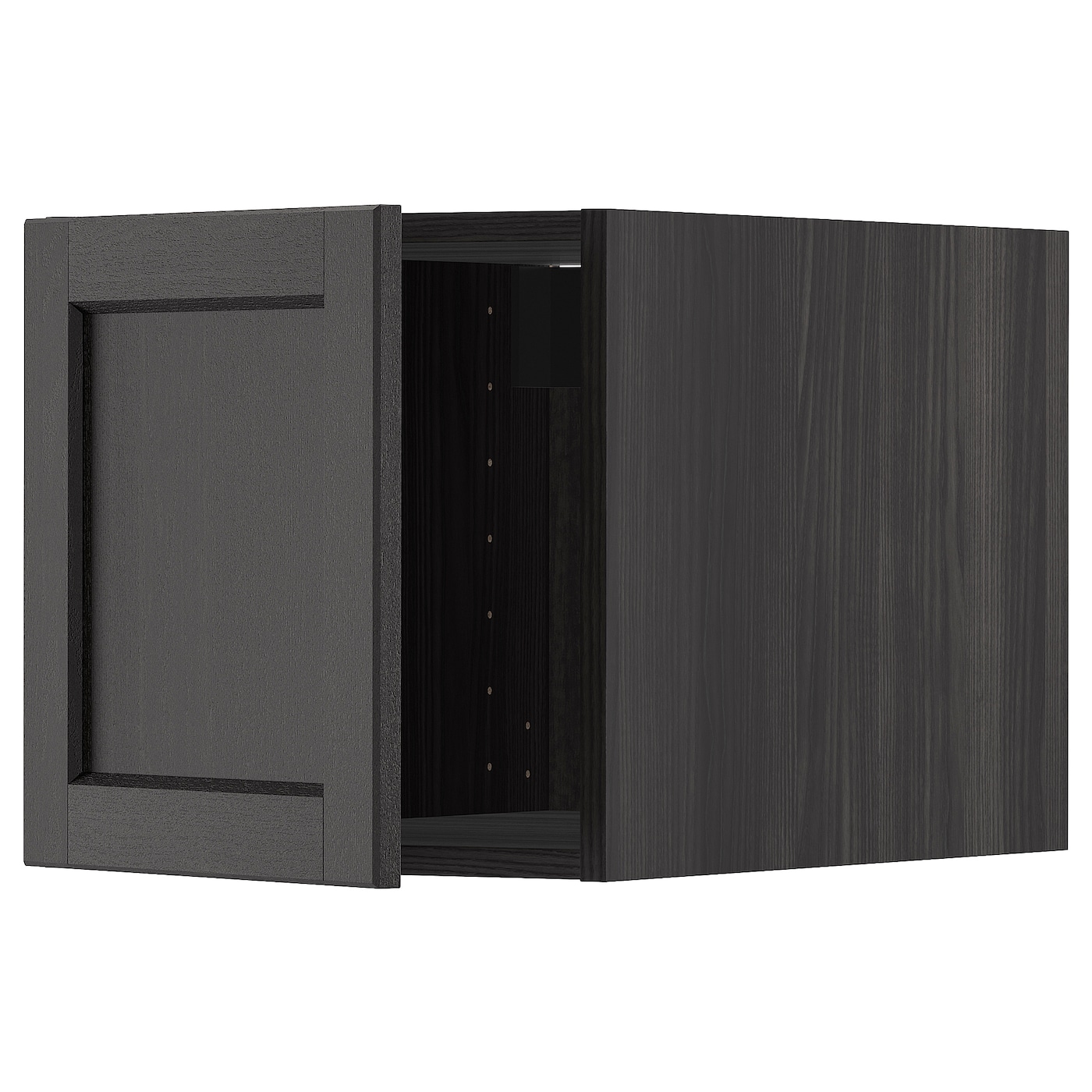 METOD Навесной шкаф - METOD IKEA/ МЕТОД ИКЕА, 40х40 см, черный