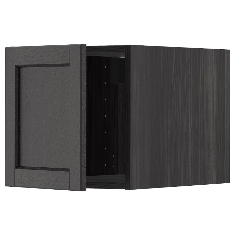 METOD Навесной шкаф - METOD IKEA/ МЕТОД ИКЕА, 40х40 см, черный (изображение №1)