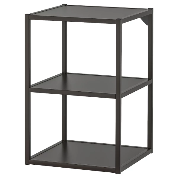 Стеллаж - IKEA ENHET, 40х40х60 см, антрацит, ЭНХЕТ ИКЕА