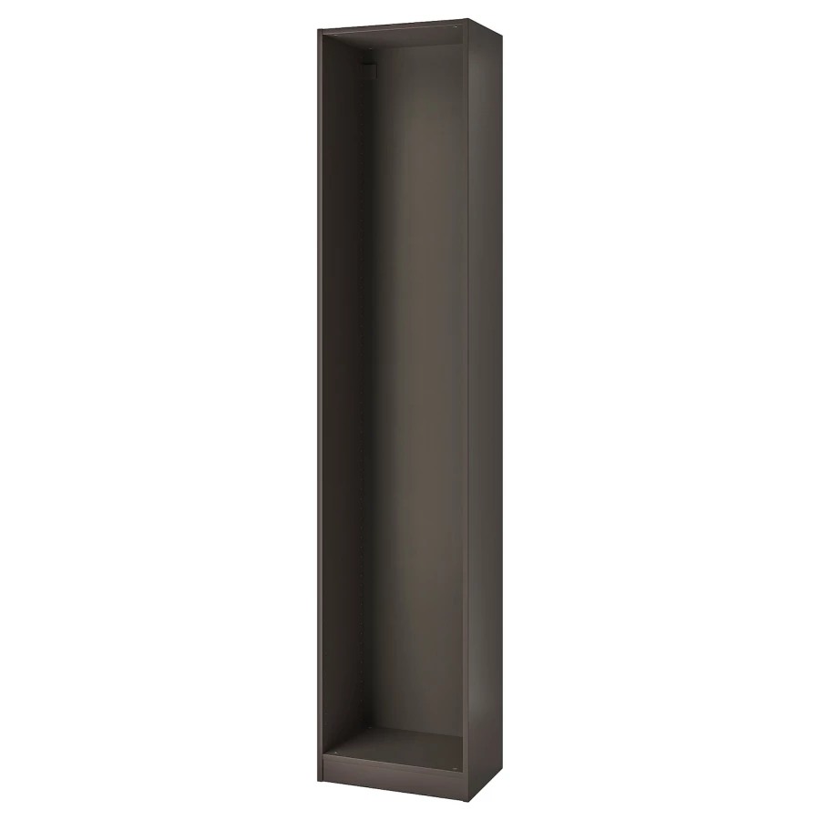 Каркас гардероба - IKEA PAX, 50x35x236 см, темно-серый ПАКС ИКЕА (изображение №1)