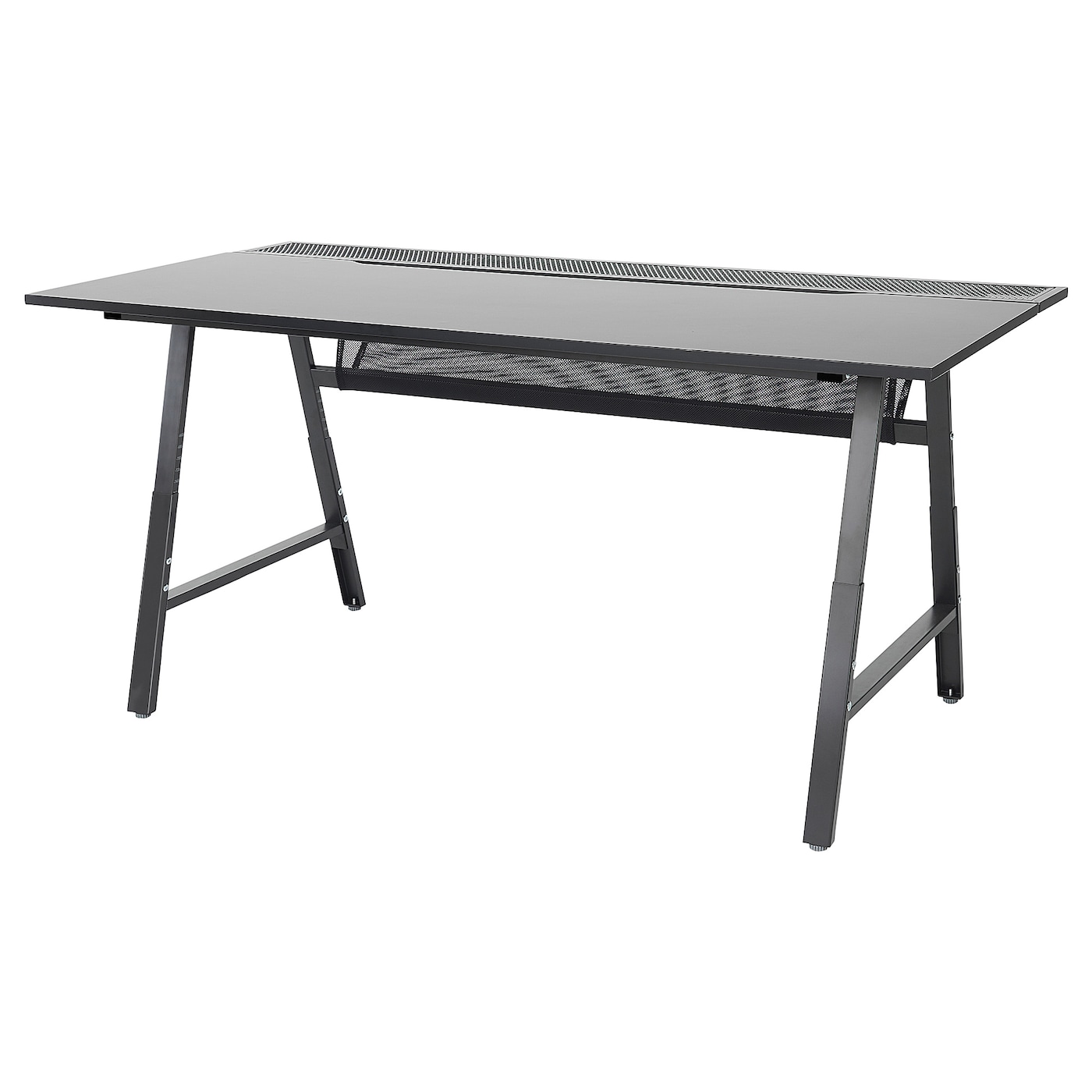 Игровой стол - IKEA UTESPELARE, черный, 160х80х78 см, УТЕСПЕЛАРЕ ИКЕА