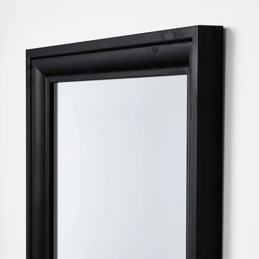 Зеркало - TOFTBYN IKEA/ ТОФТБЮН ИКЕА, 52х140 см,  черный (изображение №4)