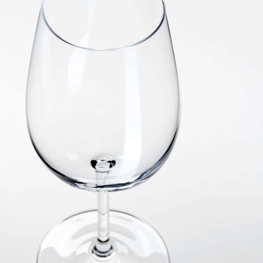 Набор бокалов для вина, 6 шт. - IKEA STORSINT, 490 мл, прозрачное стекло, СТОРСИНТ ИКЕА (изображение №2)