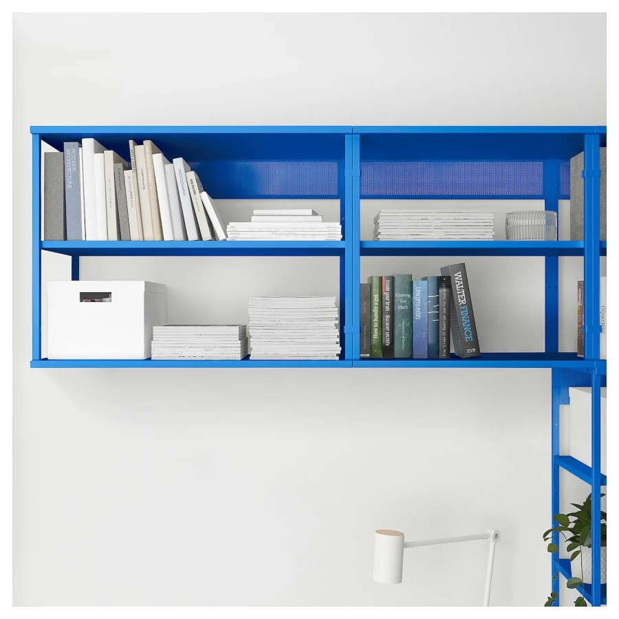 Стеллаж - IKEA PLATSA, 80х40х60 см, синий, ПЛАТСА ИКЕА (изображение №3)