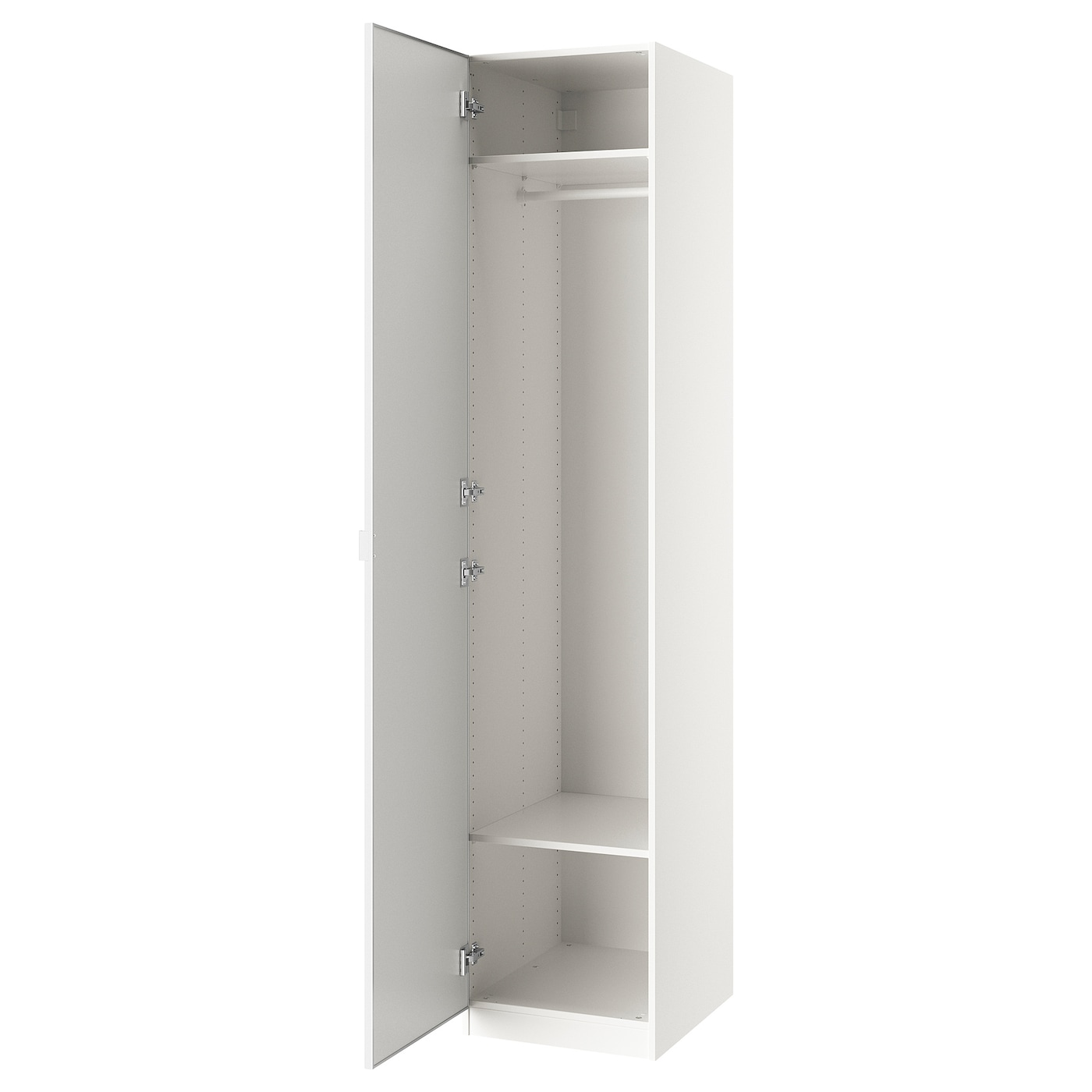 Шкаф - IKEA PAX/ÅHEIM/AHEIM/ОХЕЙМ ИКЕА, 60х50х236,4 см, белый