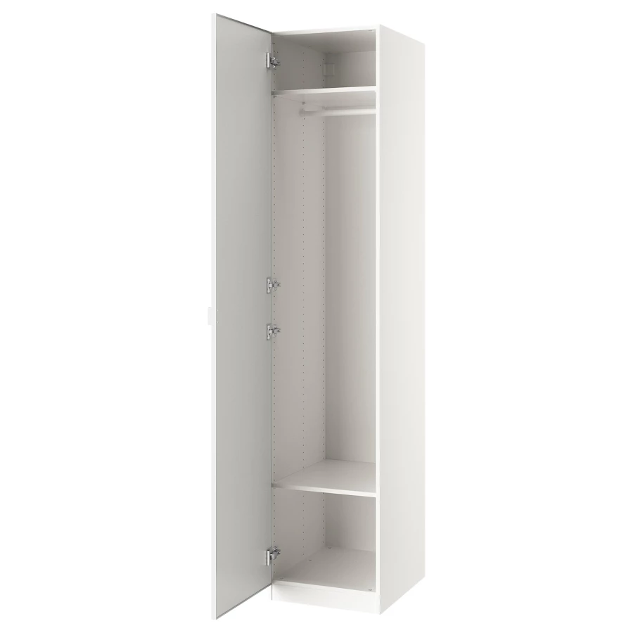 Шкаф - IKEA PAX/ÅHEIM/AHEIM/ОХЕЙМ ИКЕА, 60х50х236,4 см, белый (изображение №1)