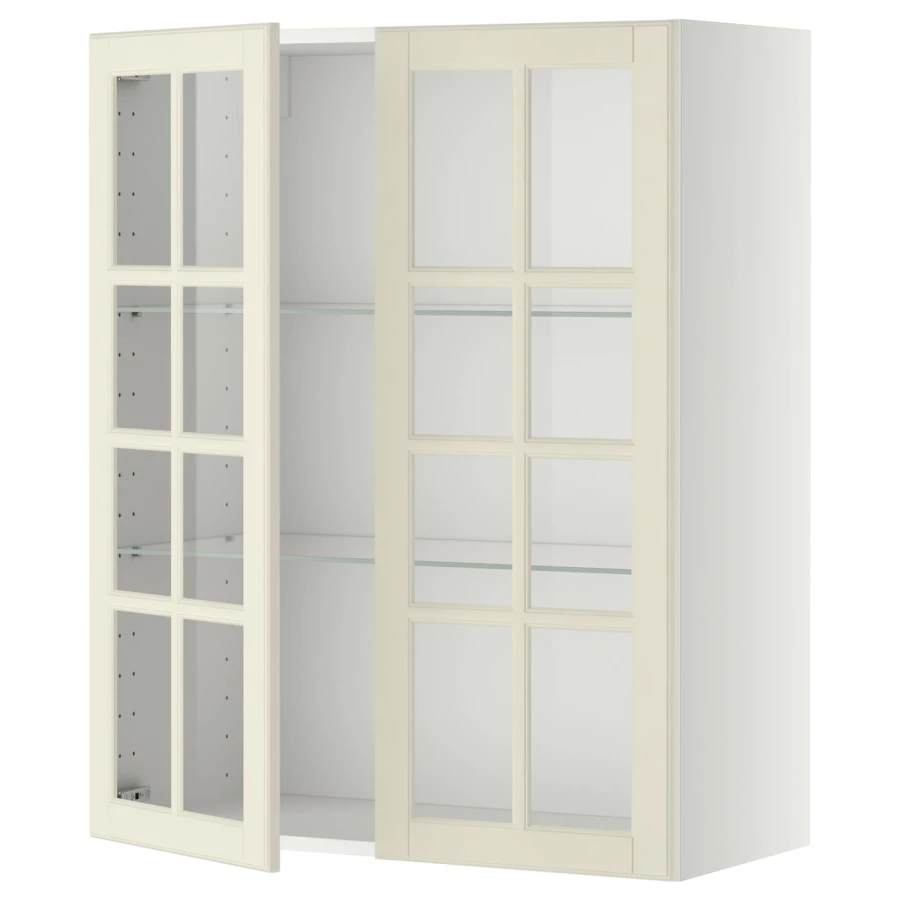 Шкаф - METOD  IKEA/  МЕТОД ИКЕА, 100х80 см, белый/бежевый (изображение №1)
