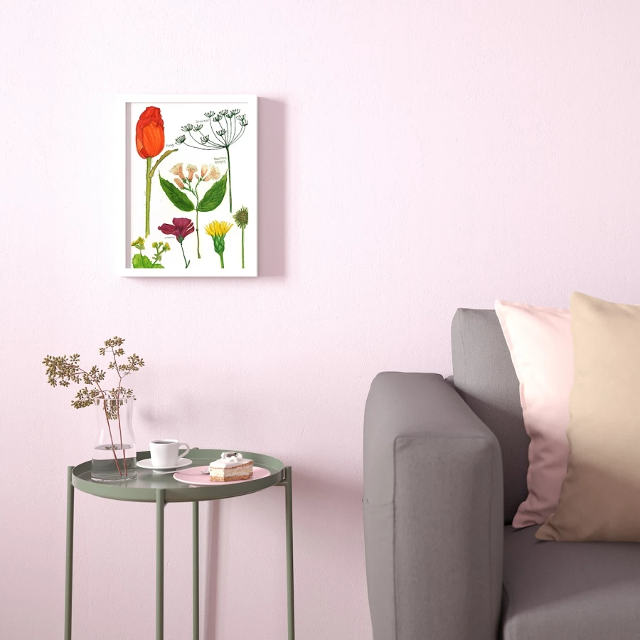 Постер - IKEA BILD, 30х40 см, «Цветущие растения I», БИЛЬД ИКЕА (изображение №3)