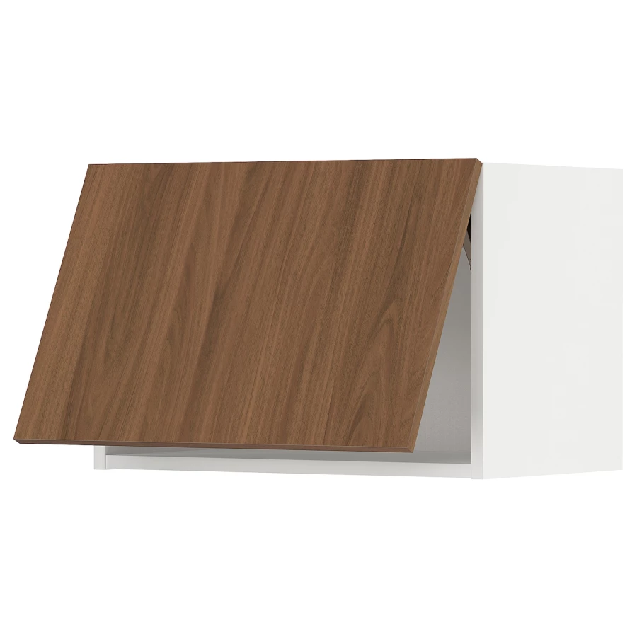 Навесной шкаф - METOD IKEA/ МЕТОД ИКЕА, 60х40 см, белый/коричневый (изображение №1)