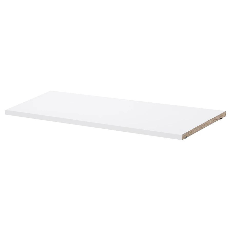 Дополнительная полка - IKEA BILLY/БИЛЛИ ИКЕА, 38х76 см, белый (изображение №1)