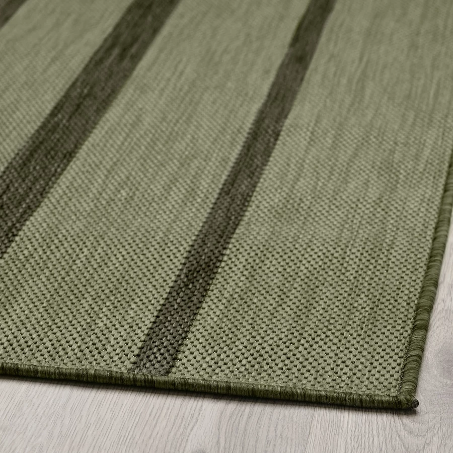 Текстильный ковер для дома и улицы - IKEA KANTSTOLPE/КАНТСТОЛП ИКЕА, 300х200 см, зеленый (изображение №2)