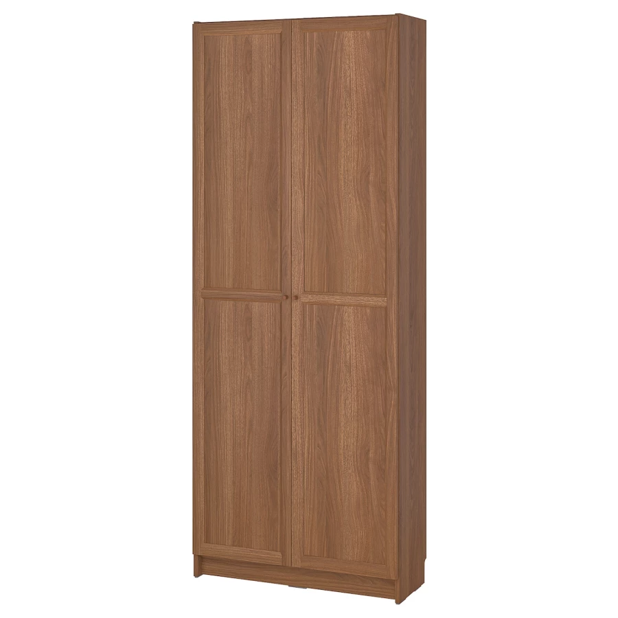 Книжный шкаф - BILLY IKEA/БИЛЛИ ИКЕА,  202х80 см , коричневый (изображение №1)