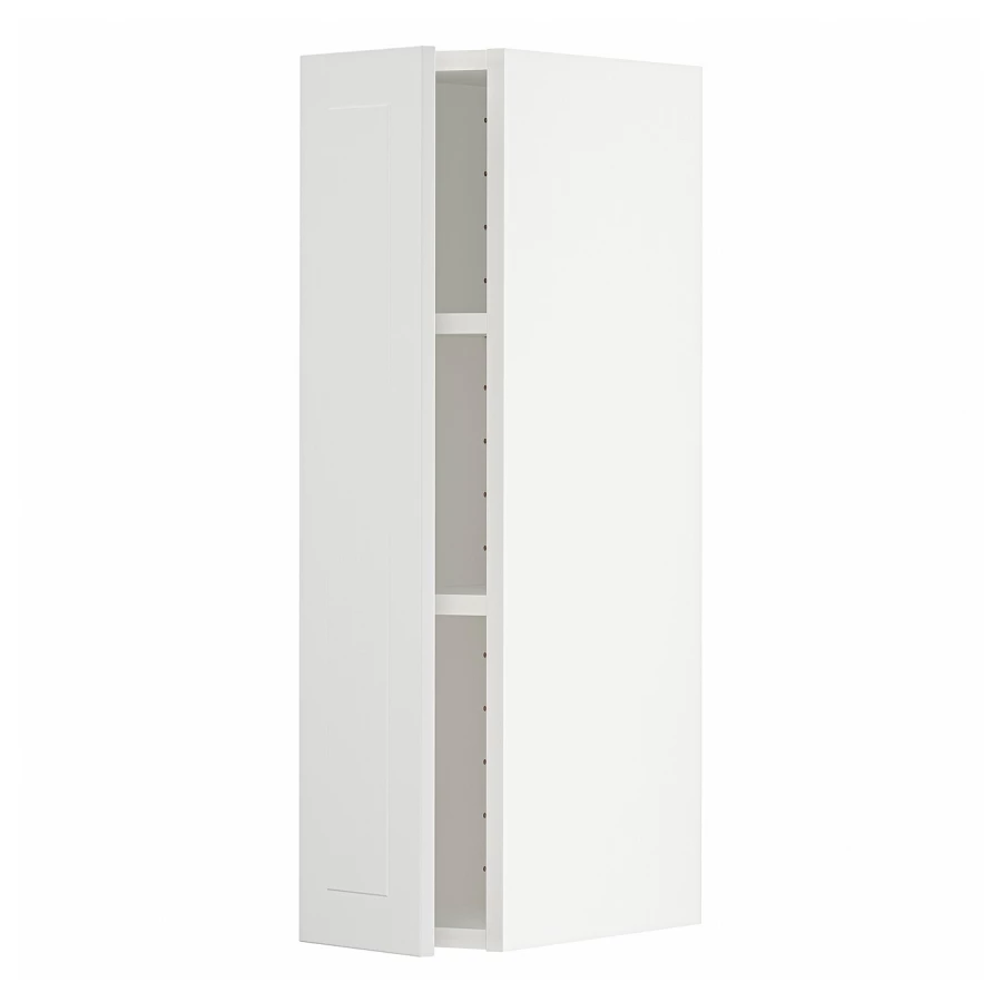 Навесной шкаф с полкой - METOD IKEA/ МЕТОД ИКЕА, 80х20 см, белый (изображение №1)