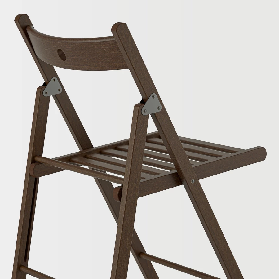 Складной стул - IKEA FRОSVI, 44х77х51 см, коричневый, ФРОСВИ ИКЕА (изображение №3)