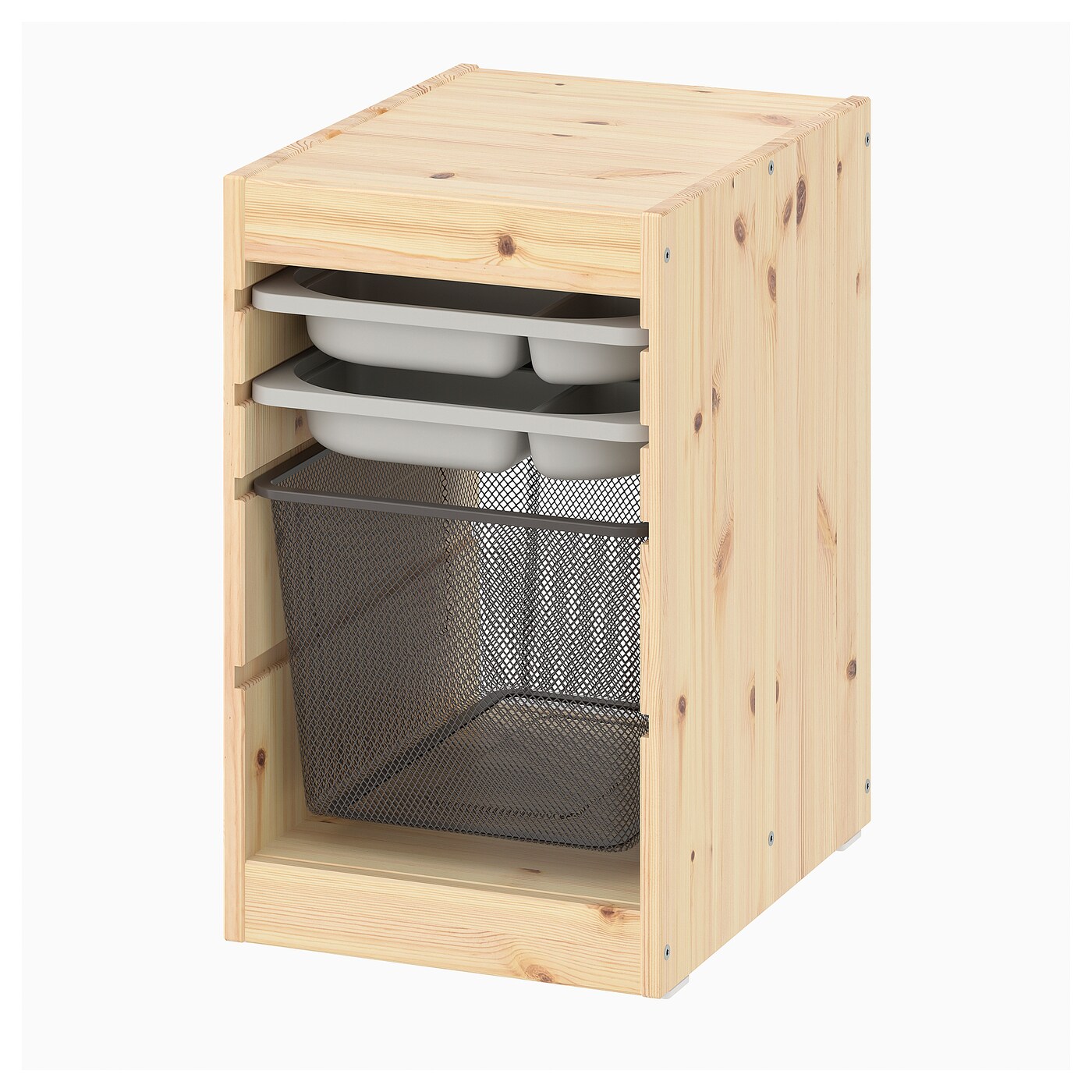 Шкаф для хранения - TROFAST IKEA/ ТРУФАСТ ИКЕА,  32x44x52 см, бежевый
