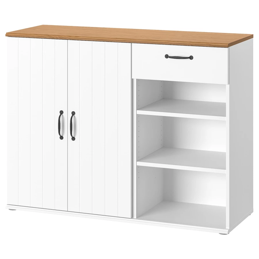 Комод - SKRUVBY IKEA/ СКРУВБИ ИКЕА,  120х90 см, белый (изображение №1)