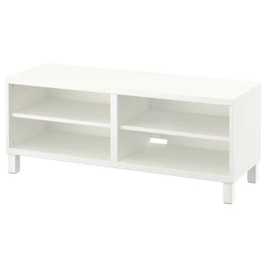 Каркас тумбы под ТВ - IKEA BESTÅ/BESTA/БЕСТА\БЕСТО ИКЕА, 120x40x48 см, белый