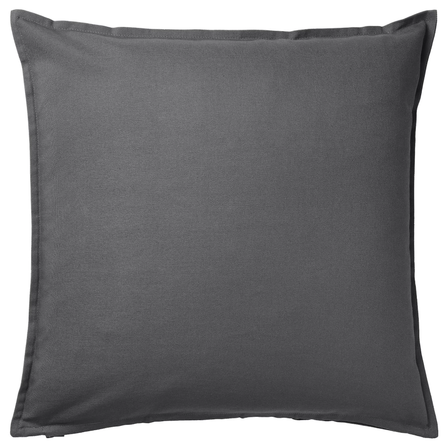 Чехол на подушку - GURLI IKEA/ ГУРЛИ ИКЕА, 50х50 см,  темно-серый (изображение №1)