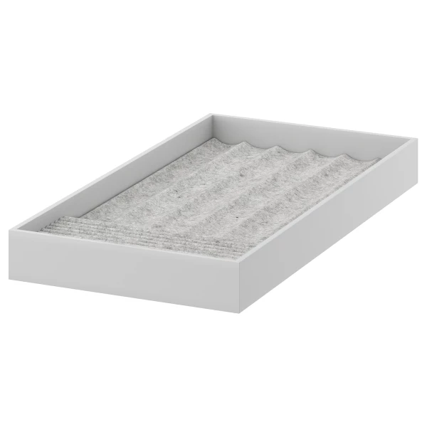 Вставка для украшений - IKEA KOMPLEMENT, 25x53x5 см, серый КОМПЛИМЕНТ ИКЕА