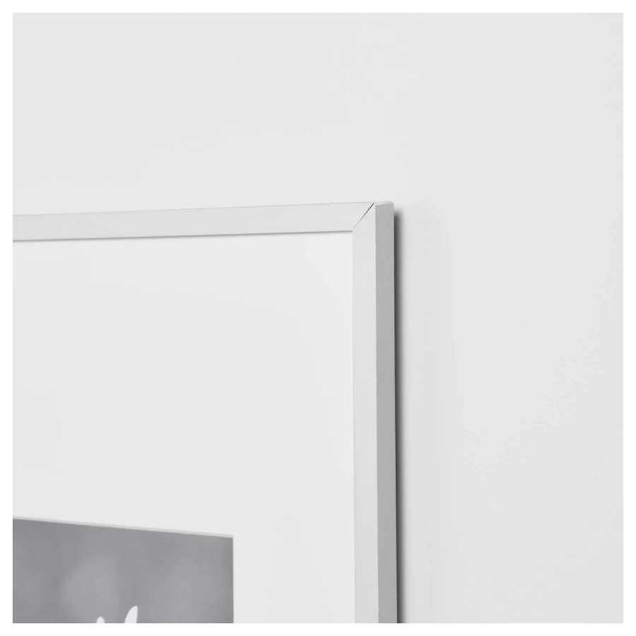 Рамка - IKEA LOMVIKEN, 50х40 см, серый, ЛОМВИКЕН ИКЕА (изображение №3)