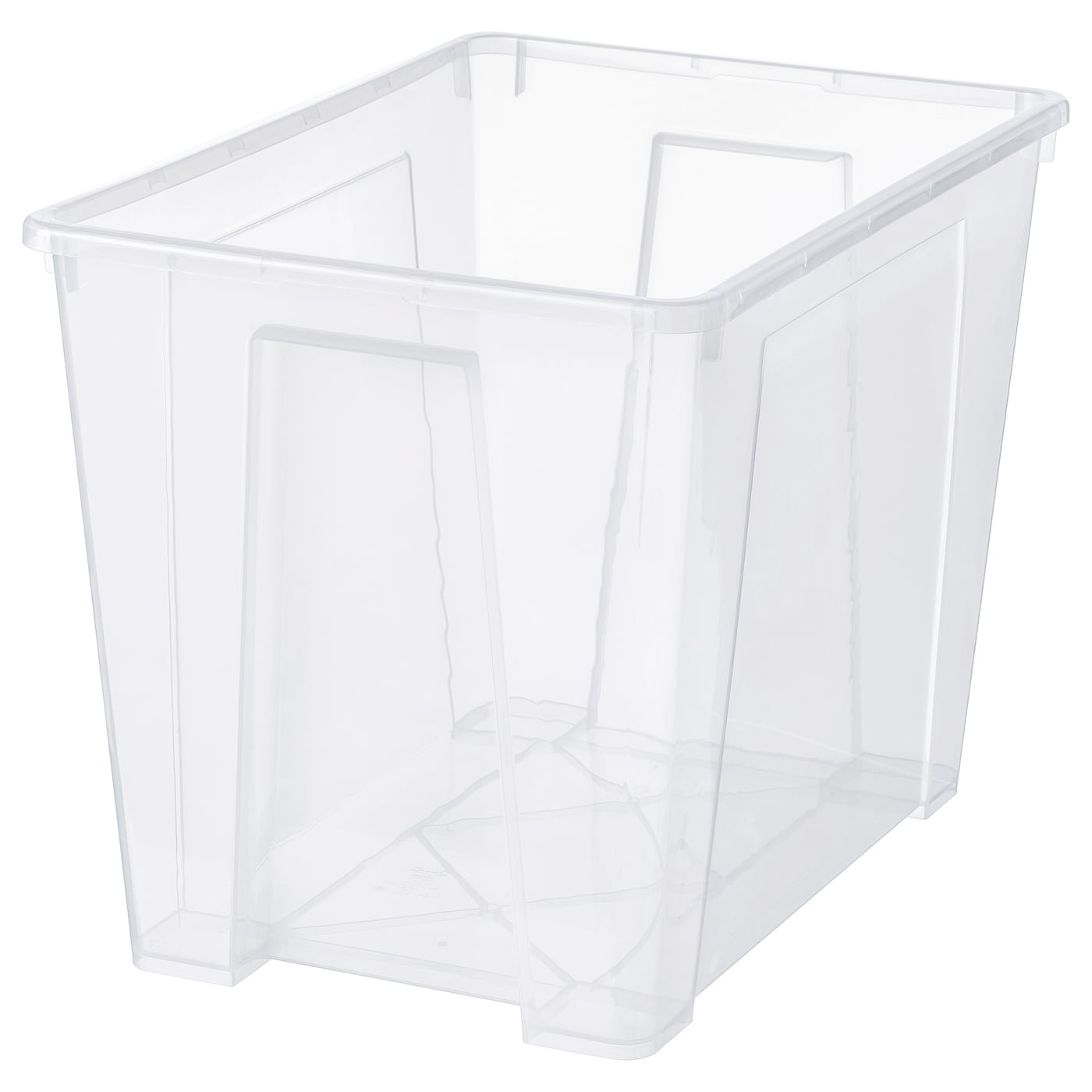Коробка - SAMLA IKEA/ САМЛА ИКЕА, 56х42 см, прозрачный