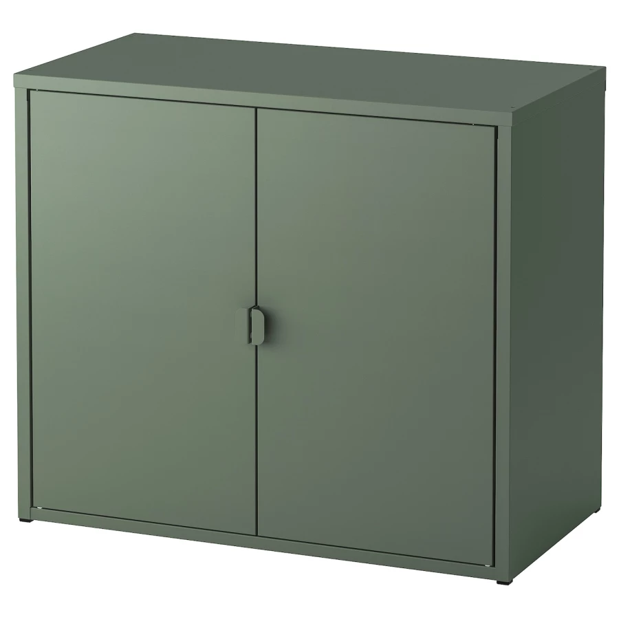 Шкаф - IKEA BROR/БРОР ИКЕА, 66х40х76 см, зеленый (изображение №1)