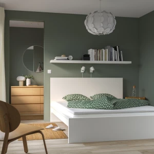 Второе фото. VESTERÖY Матрас и наматрасник ИКЕА