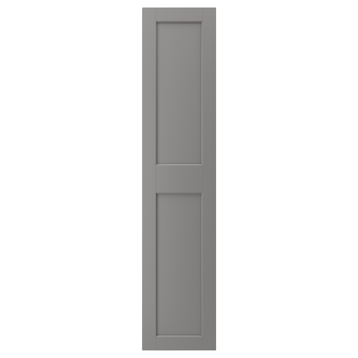 Дверца шкафа - GRIMO  IKEA/ ГРИМО ИКЕА, 229х50 см, серый